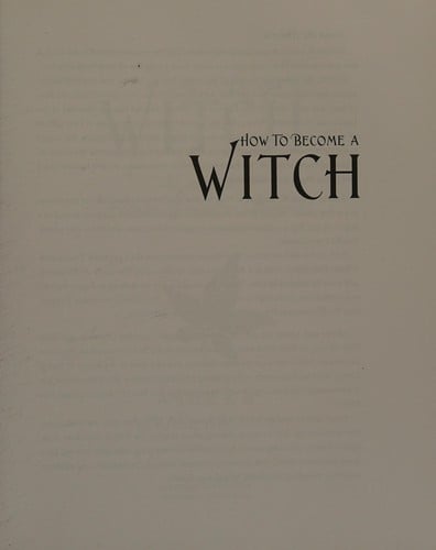 How to become a witch