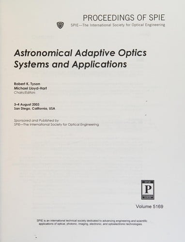 Astronomical adaptive optics systems and applications