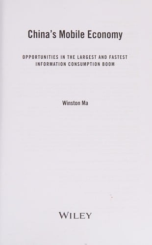 China's mobile economy