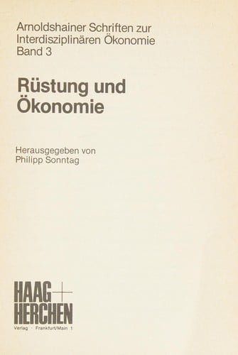 Rüstung und ökonomie