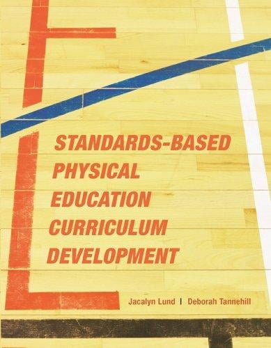 Standards-based physical education curriculum development