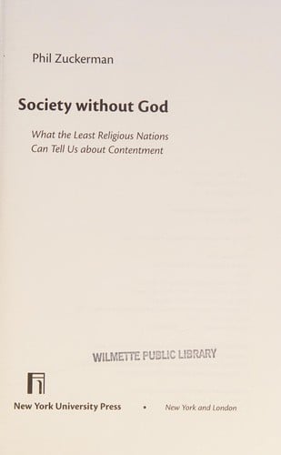 Society without God