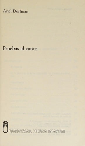 Pruebas al canto
