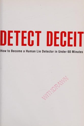 Detect deceit