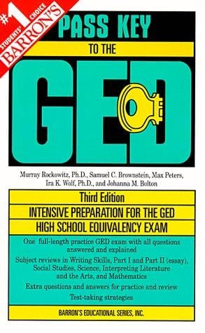 Barron's pass key to the GED high school equivalency exam