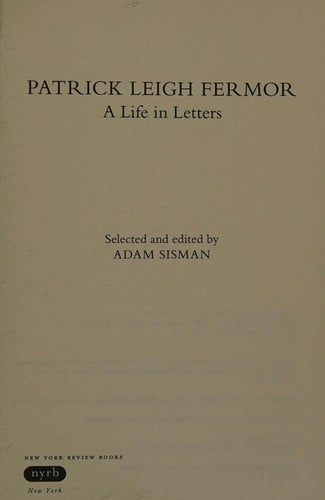 Patrick Leigh Fermor