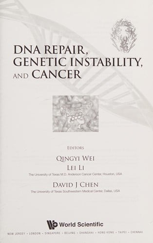 DNA repair, genetic instability, and cancer