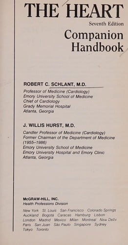 The Heart companion handbook