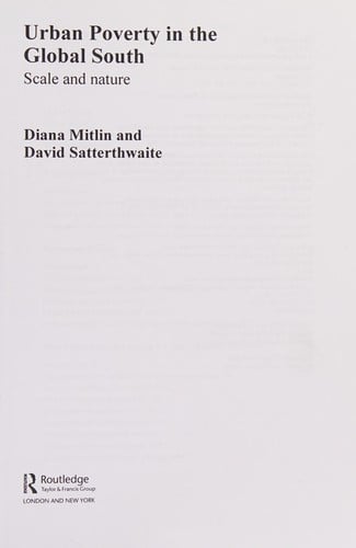 Urban poverty in the global South