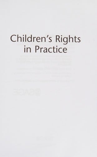 Children's rights in practice
