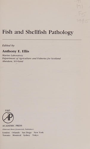 Fish and shellfish pathology