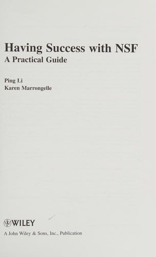 Having success with NSF