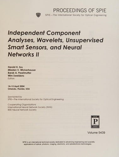 Independent component analyses, wavelets, unsupervised smart sensors, and neural networks II