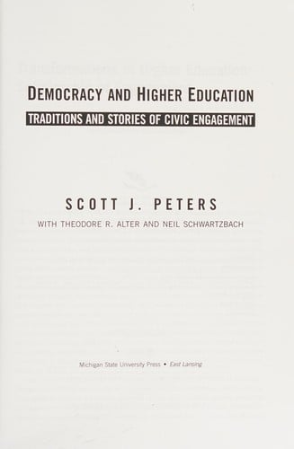 Democracy and higher education