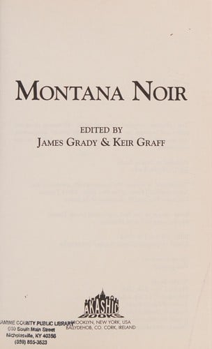Montana noir