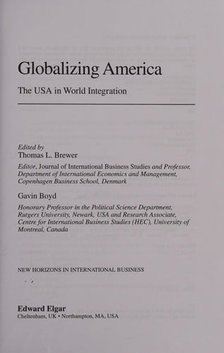 Globalizing America