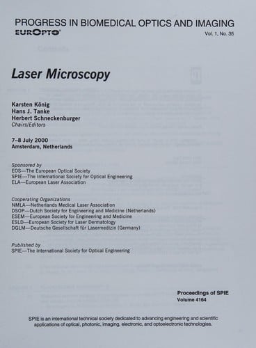 Laser microscopy