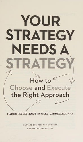 Your Strategy Needs a Strategy