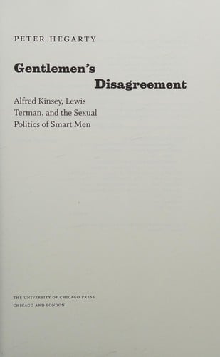 Gentlemen's disagreement