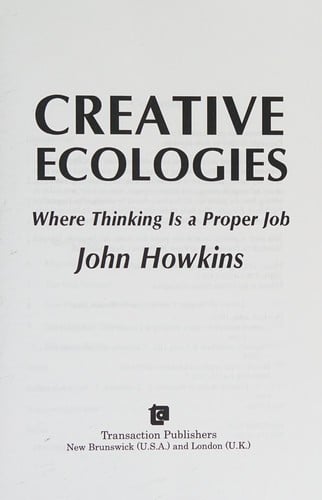 Creative ecologies