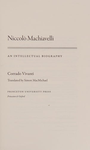 Niccolo Machiavelli