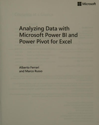 Analyzing data with Microsoft Power BI and Power Pivot for Excel