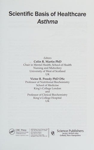 Scientific basis of healthcare asthma