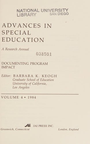 Documenting program impact