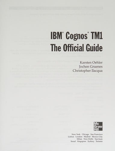 IBM Cognos TM1