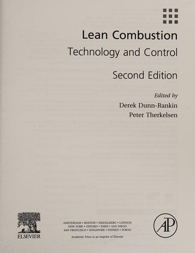 Lean combustion