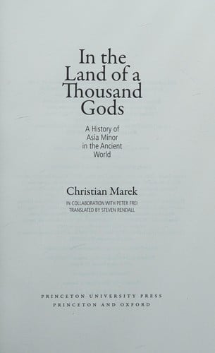 In the land of a thousand gods