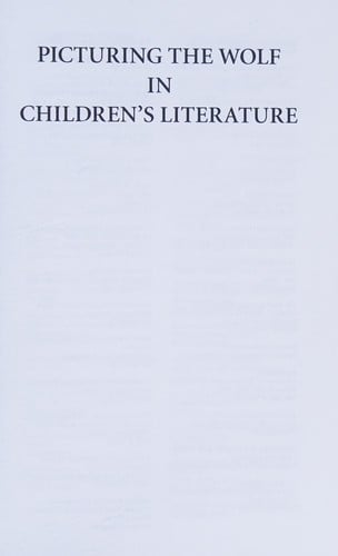 Picturing the wolf in children's literature