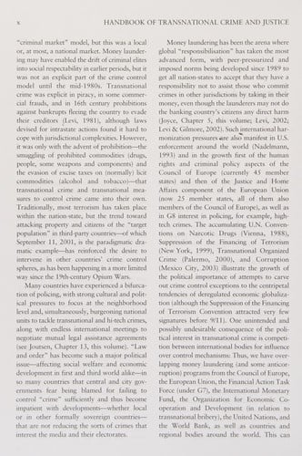 Handbook of transnational crime & justice