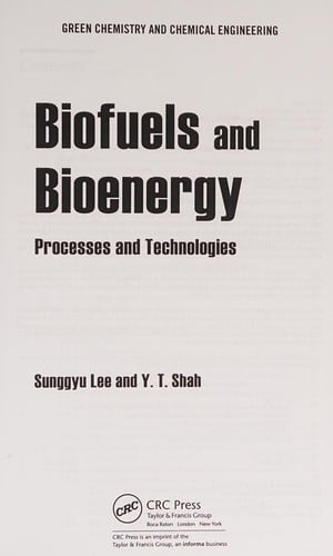 Biofuels and bioenergy
