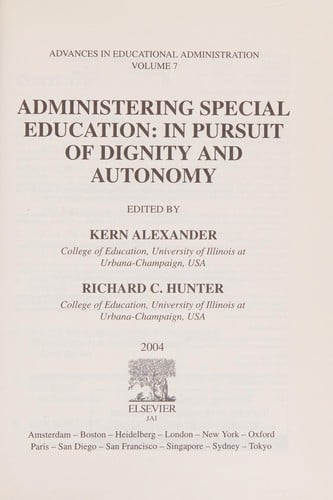 Administering special education