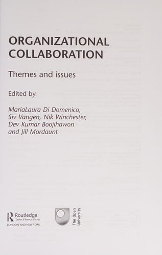 Organizational collaboration