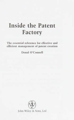 Inside the patent factory