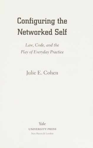 Configuring the networked self