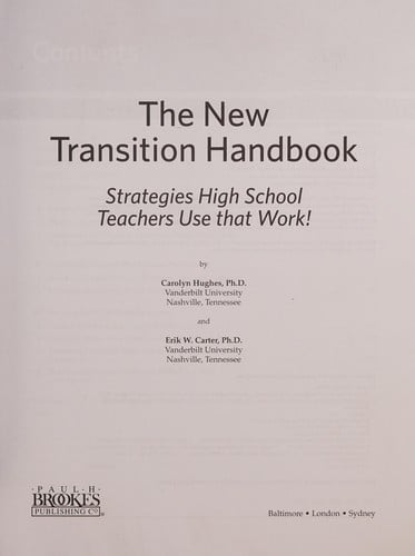 The new transition handbook