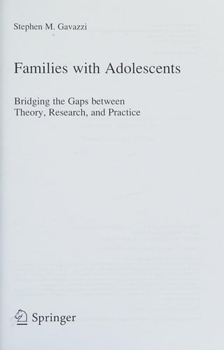 Families with adolescents