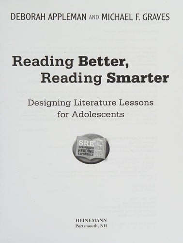 Reading better, reading smarter