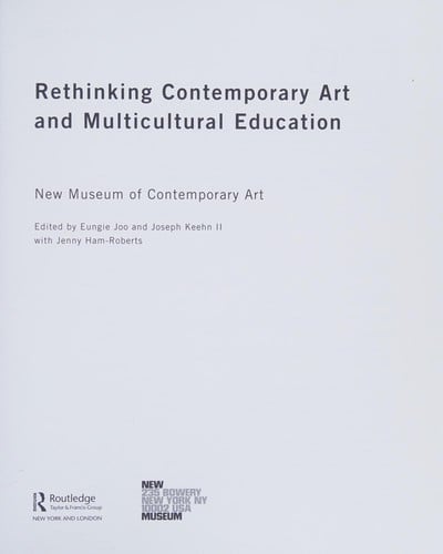 Rethinking Contemporary Art and Multicultural Education