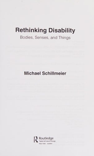 Rethinking disability