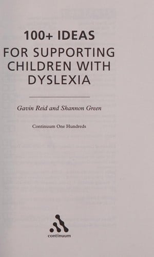 100+ ideas for supporting children with dyslexia