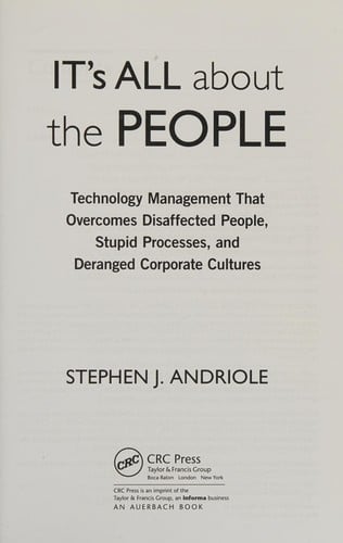 It's all about the people