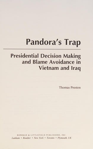 Pandora's trap