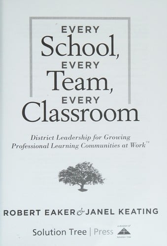 Every school, every team, every classroom