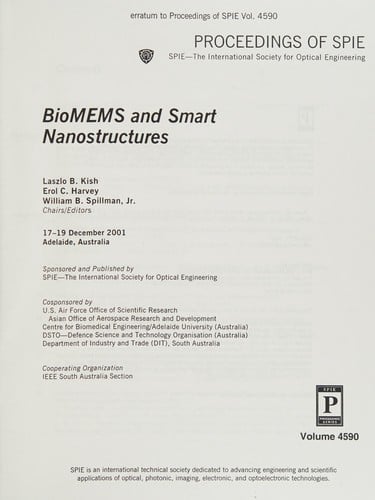 BioMEMS and smart nanostructures
