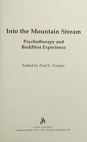 Into the mountain stream