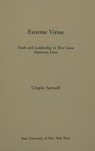 Extreme virtue